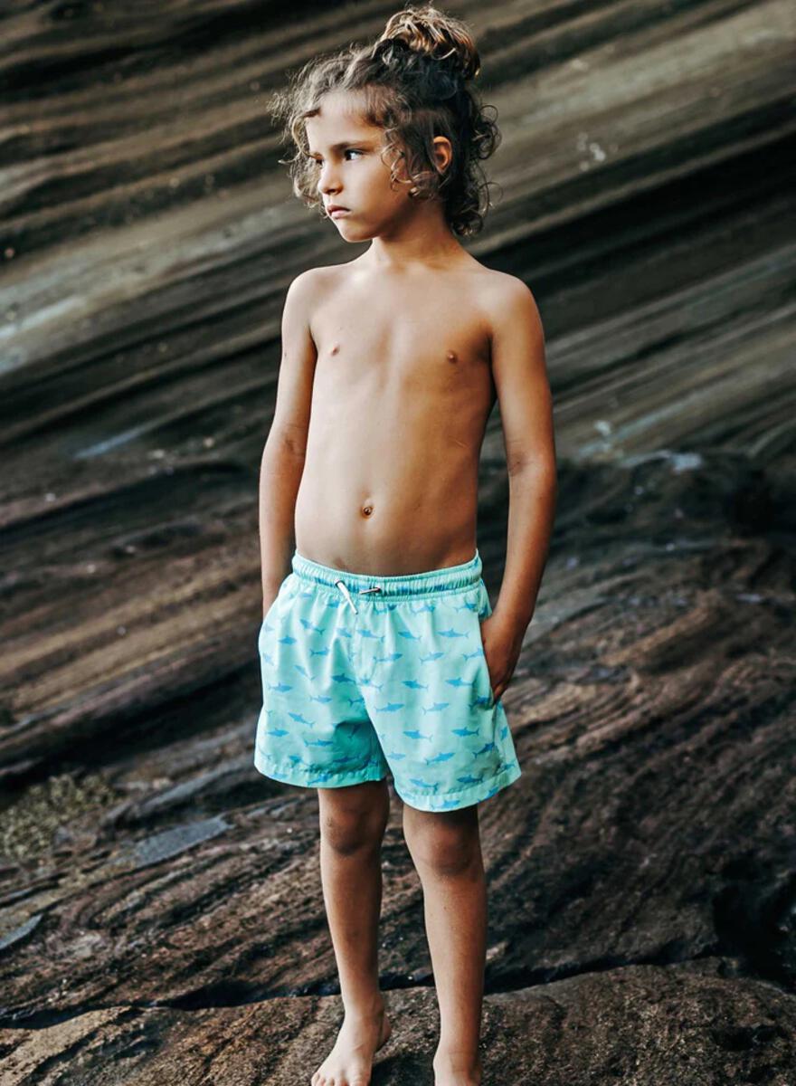 Great White Swim Trunks