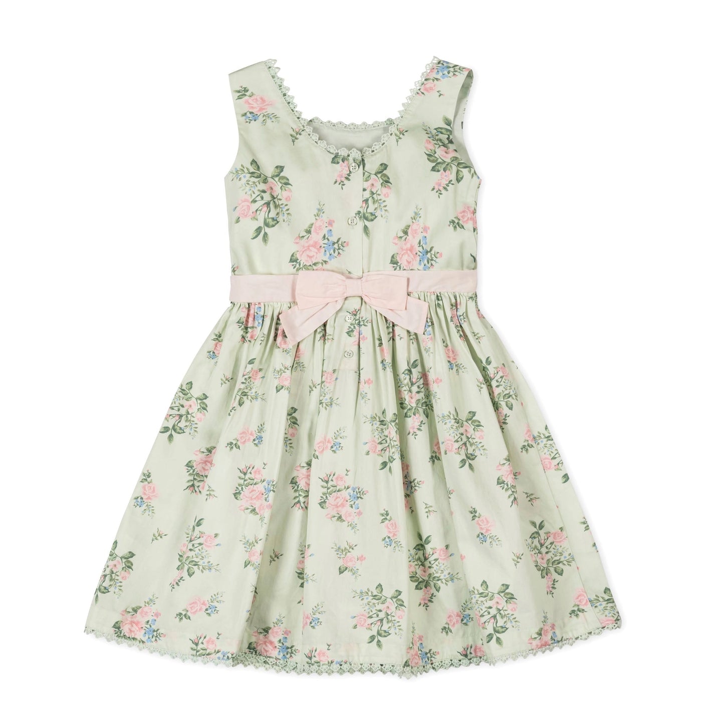 Organic Sleeveless Sateen Party Dress | Chateau Floral