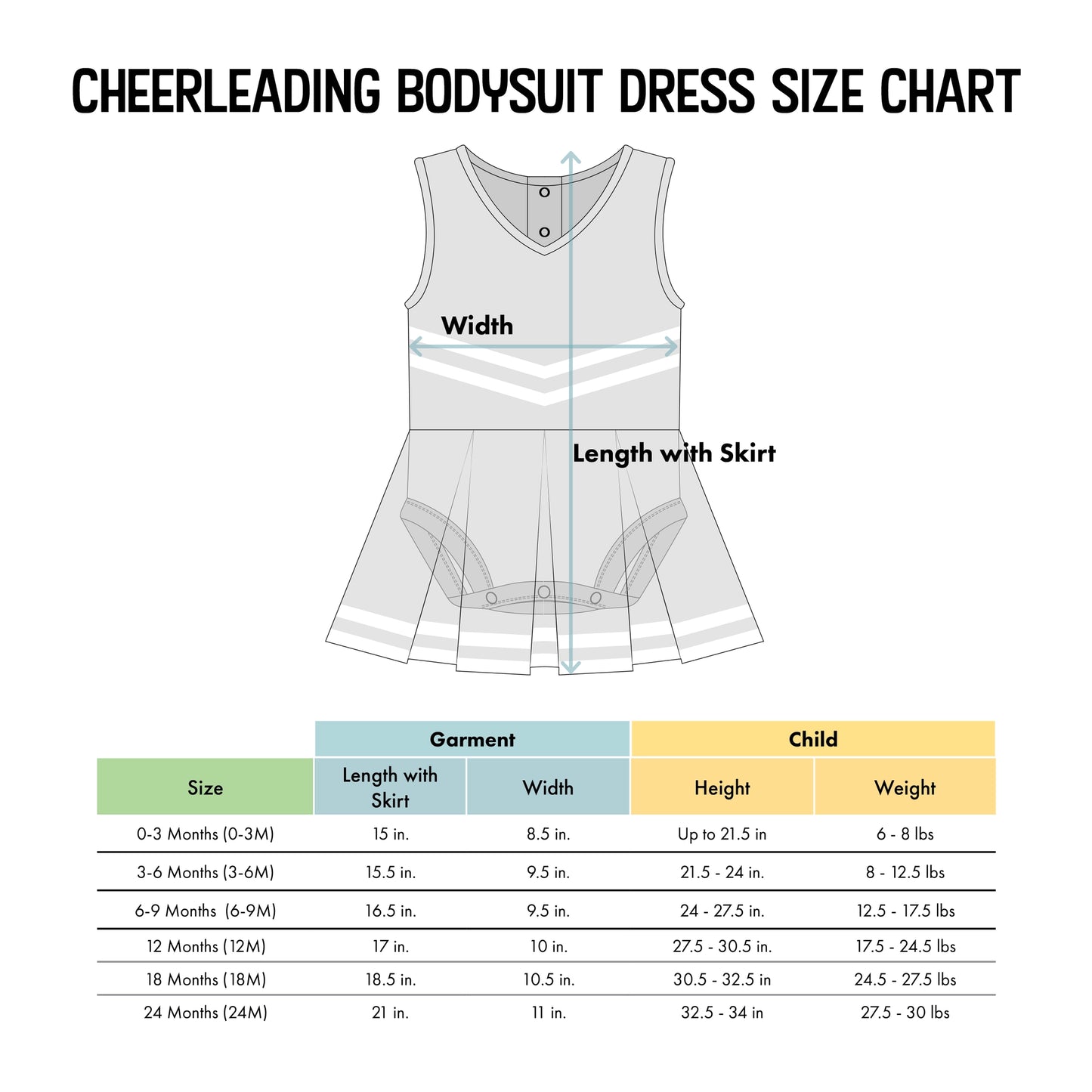Georgia Bulldogs 1-piece Cheer Dress Bodysuit  | Red