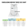 Georgia Bulldogs 1-piece Cheer Dress Bodysuit  | Red