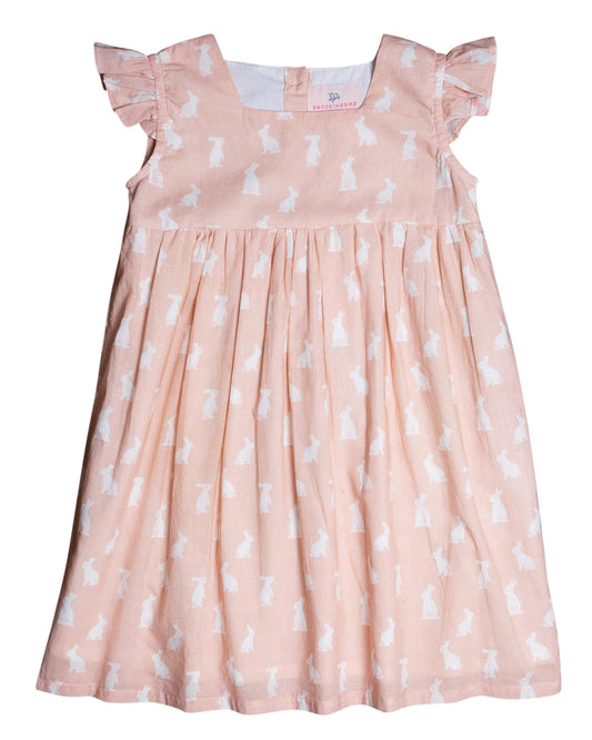 Hoppy Bunny Dress | Pink