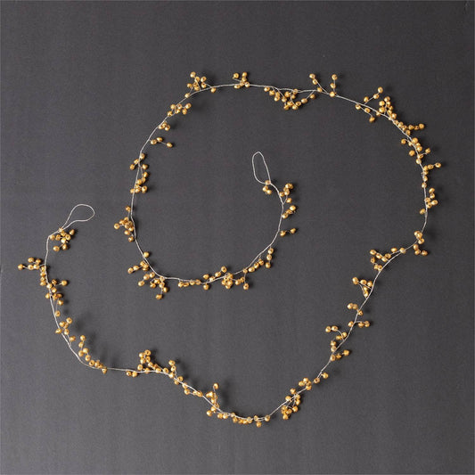 Tiny Gold Bells Garland