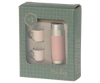 Thermos and cups, Mouse | Soft coral