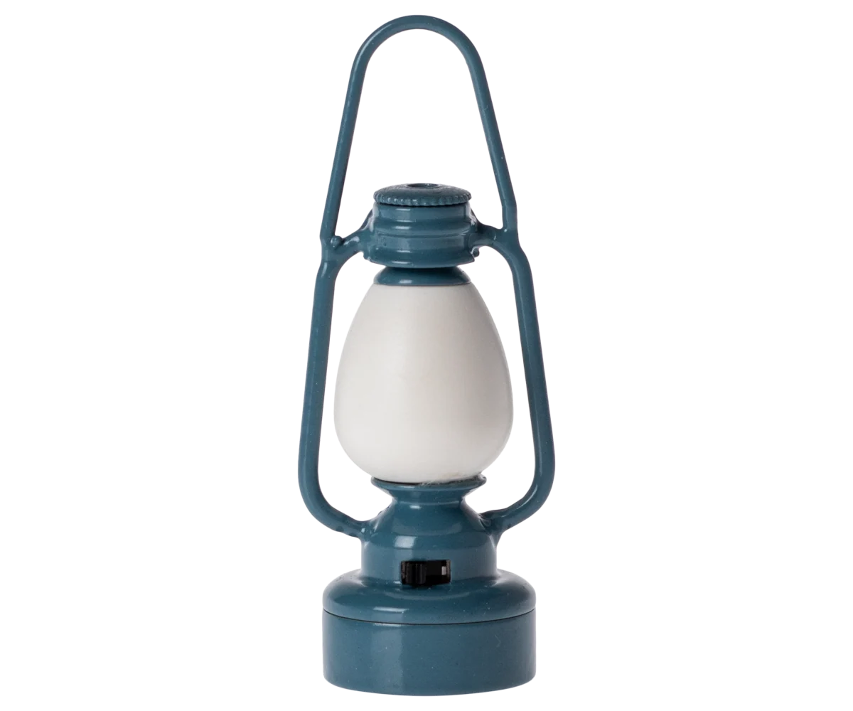Vintage lantern, Mouse | Blue