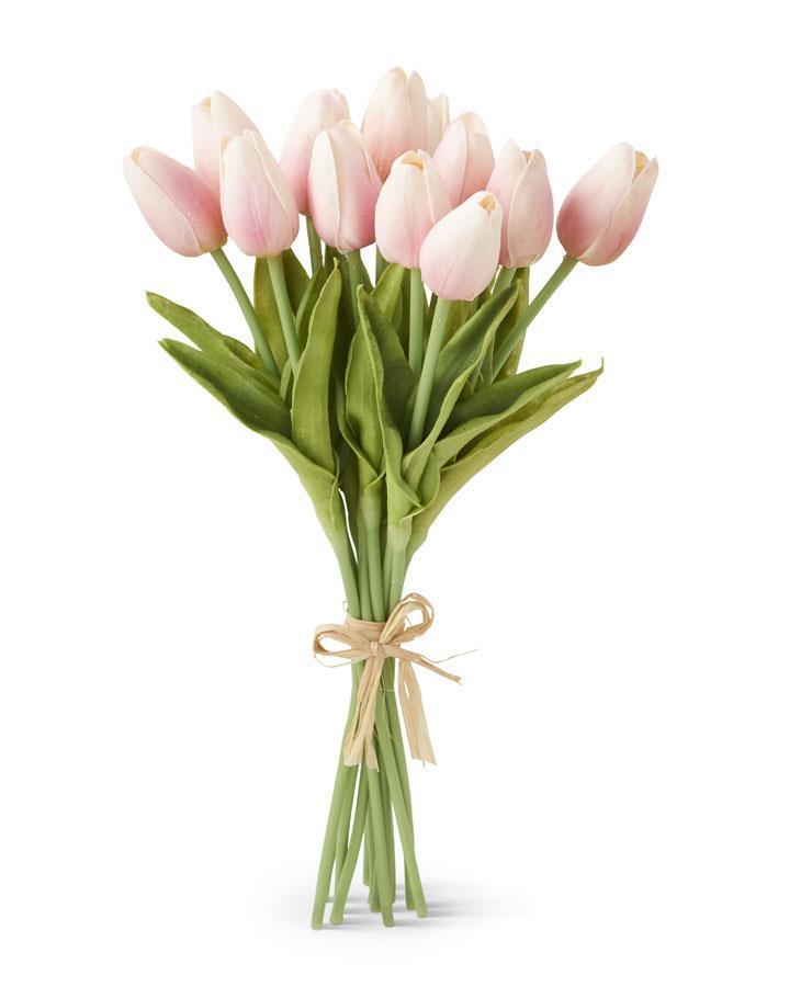 Real Touch Mini Tulip Bundle (12 Stems) | 13 inch | Asst Colors