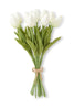 Real Touch Mini Tulip Bundle (12 Stems) | 13 inch | Asst Colors