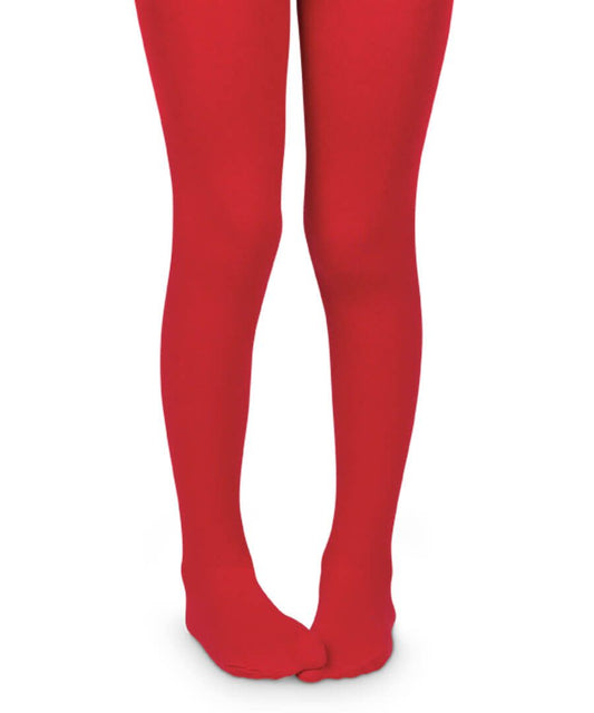 Pima Cotton Tights | Red