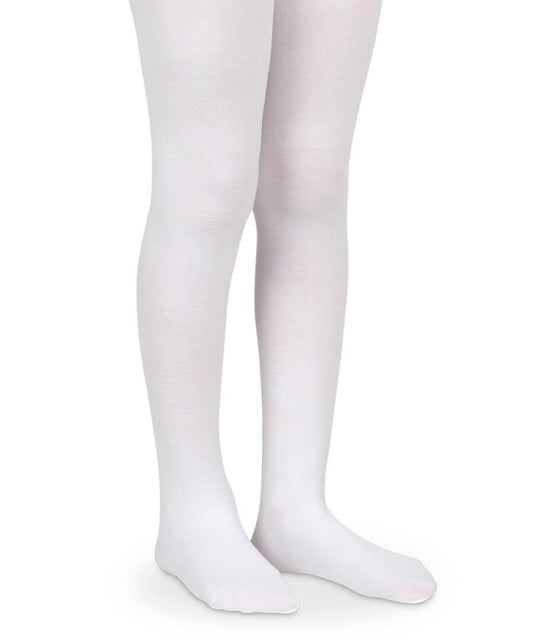 Pima Cotton Tights | White
