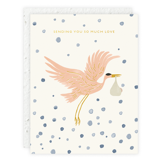 Sending You So Much Love | Baby Card