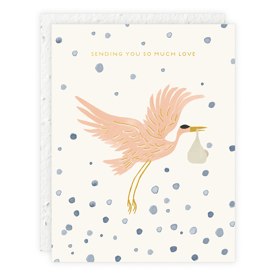 Sending You So Much Love | Baby Card