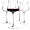 Luxbe - Crystal Wine Glasses (Set of 4) | 20.5 Oz