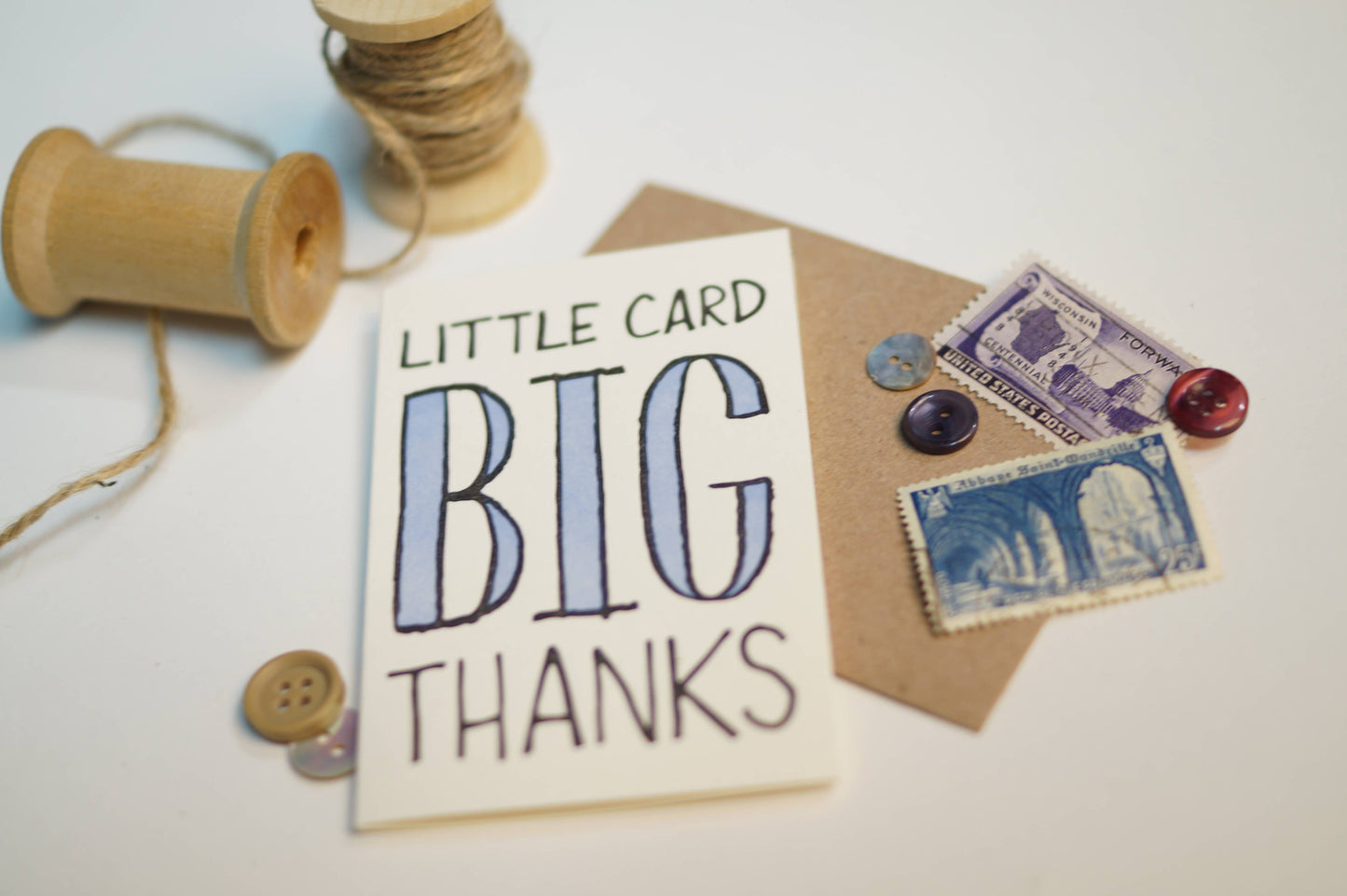 Little Card, Big Thanks | Enclosure Card