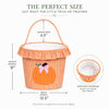 Ruffled Pumpkin Trick-or-Treat Tote