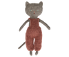 Kitten in Overalls | Grey