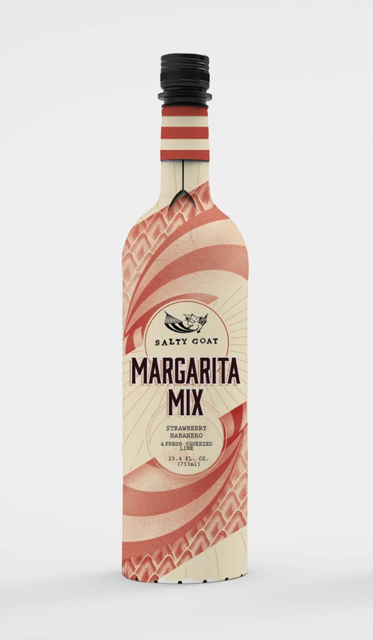 Strawberry Habanero Fresh Squeezed lime Margarita Mix | 750ml