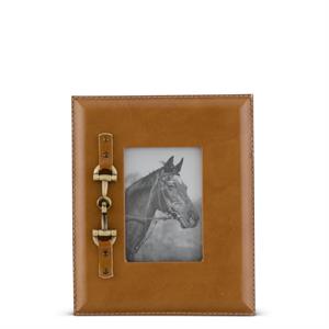 Photo Frame w/Gold Horse Bit |  3 sizes