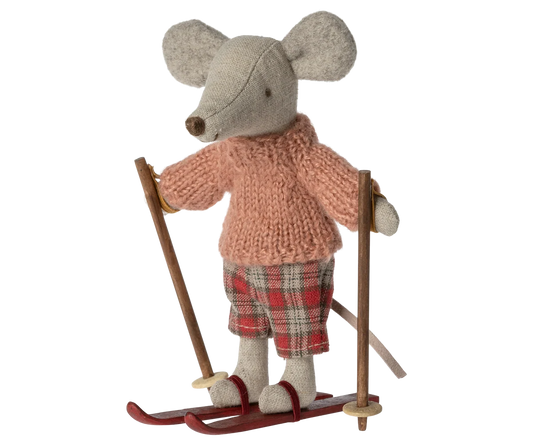 Winter Mouse with Ski Set | Big Sister