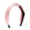 Satin Knot Wrapped Headband | Asst. Colors