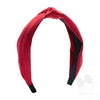 Satin Knot Wrapped Headband | Asst. Colors