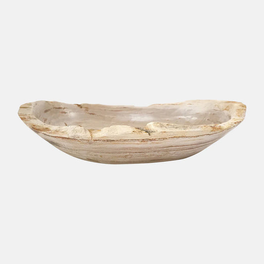 Petrified Wood, 18" Oval Bowl