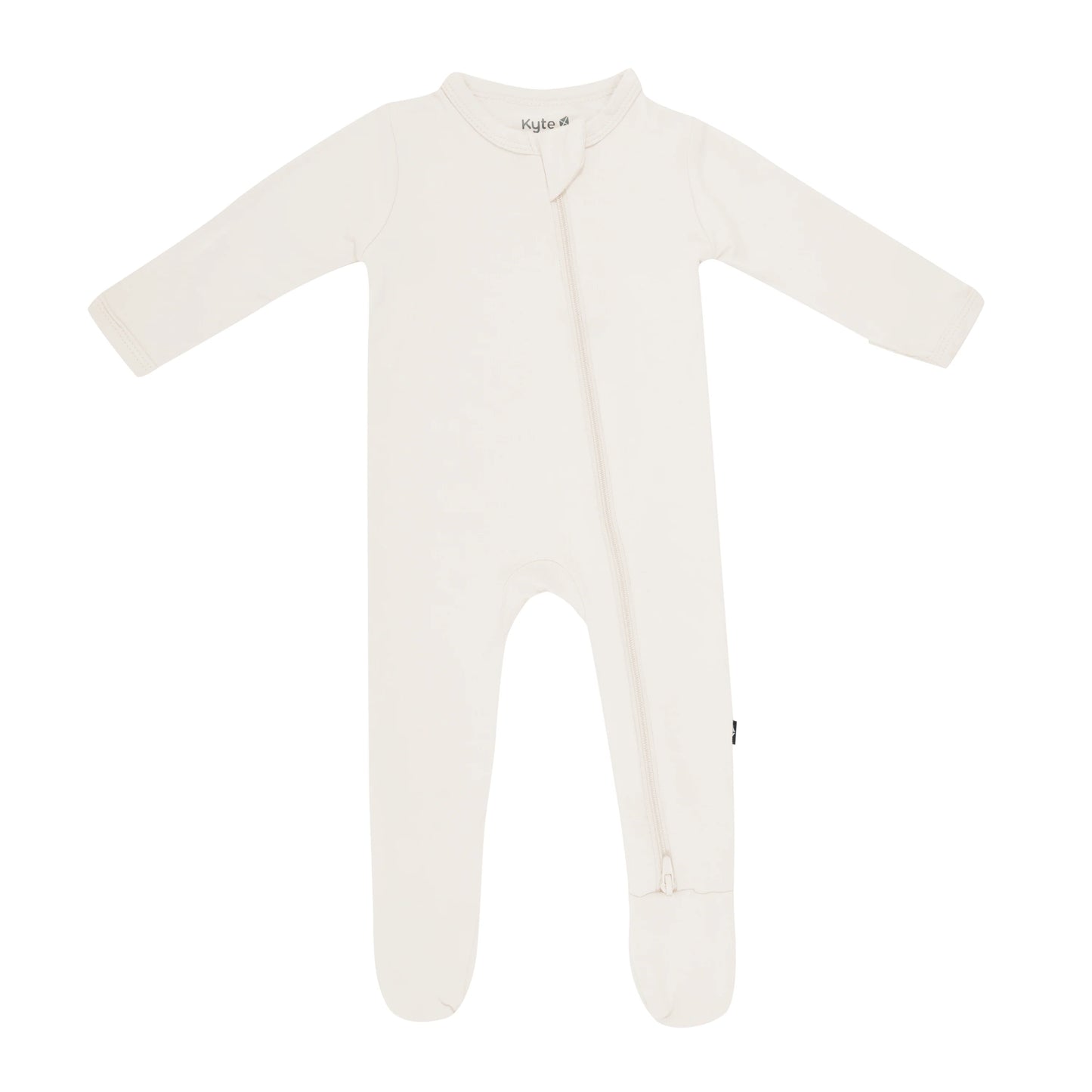 Zippered Footie | Oat