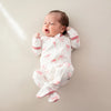 Zippered Footie | Bow