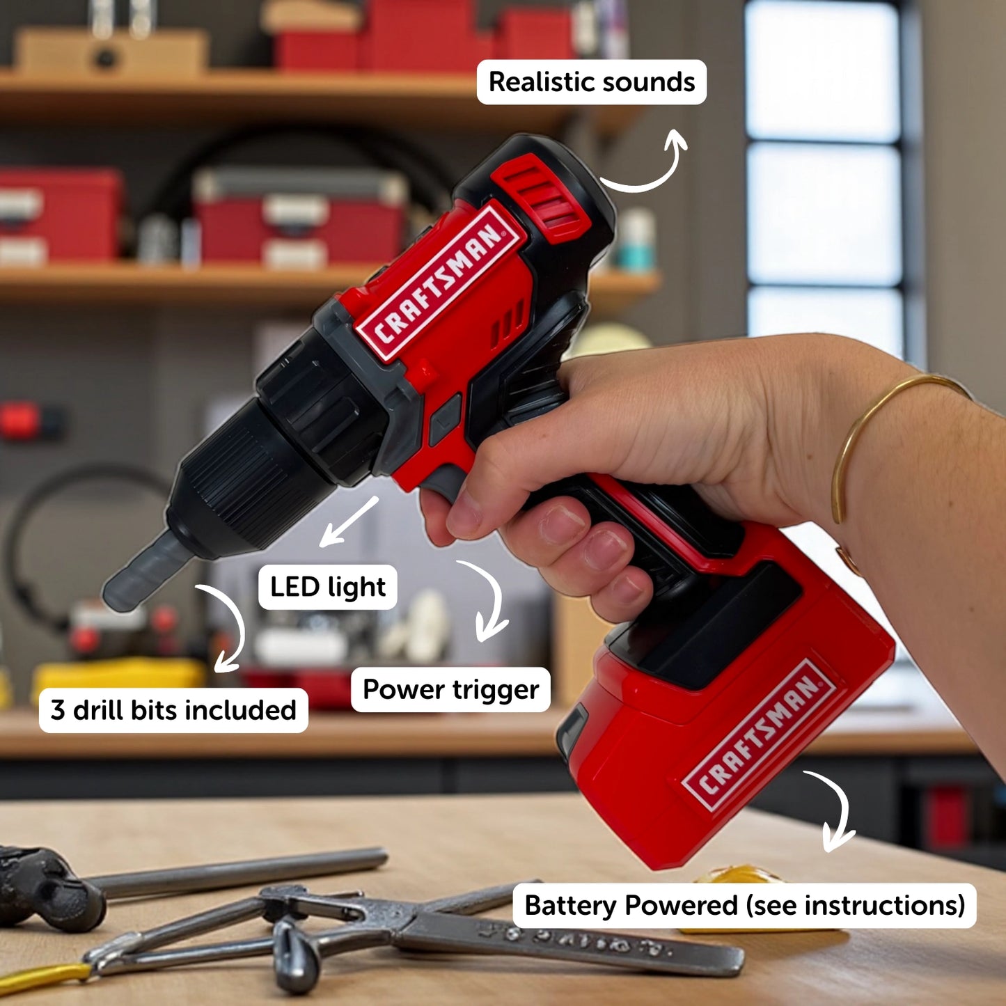 Craftsman Battery Operated Power Drill