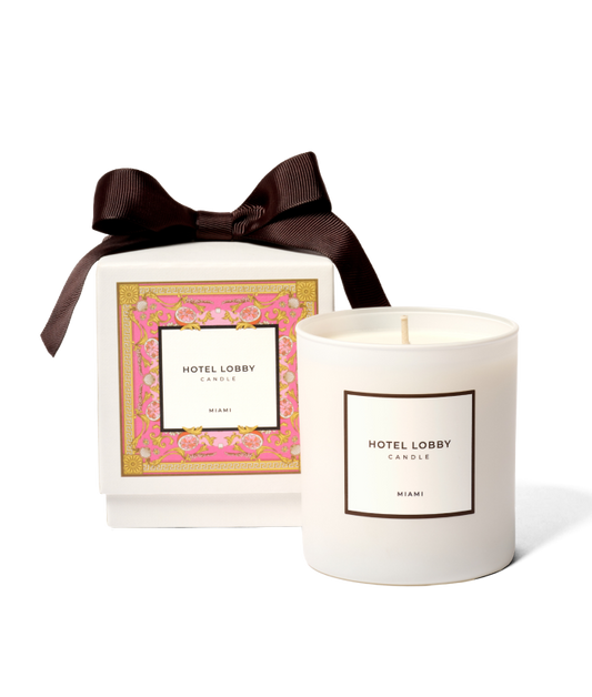 Hotel Lobby Miami | Luxury Soy Candle | 9.75 oz