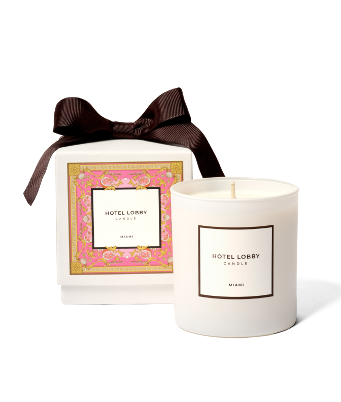 Hotel Lobby Miami | Luxury Soy Candle | 9.75 oz