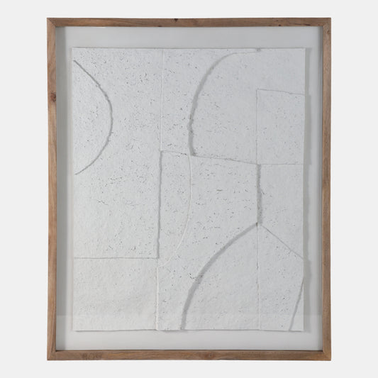 Paper Mache Wall Art | 39x47