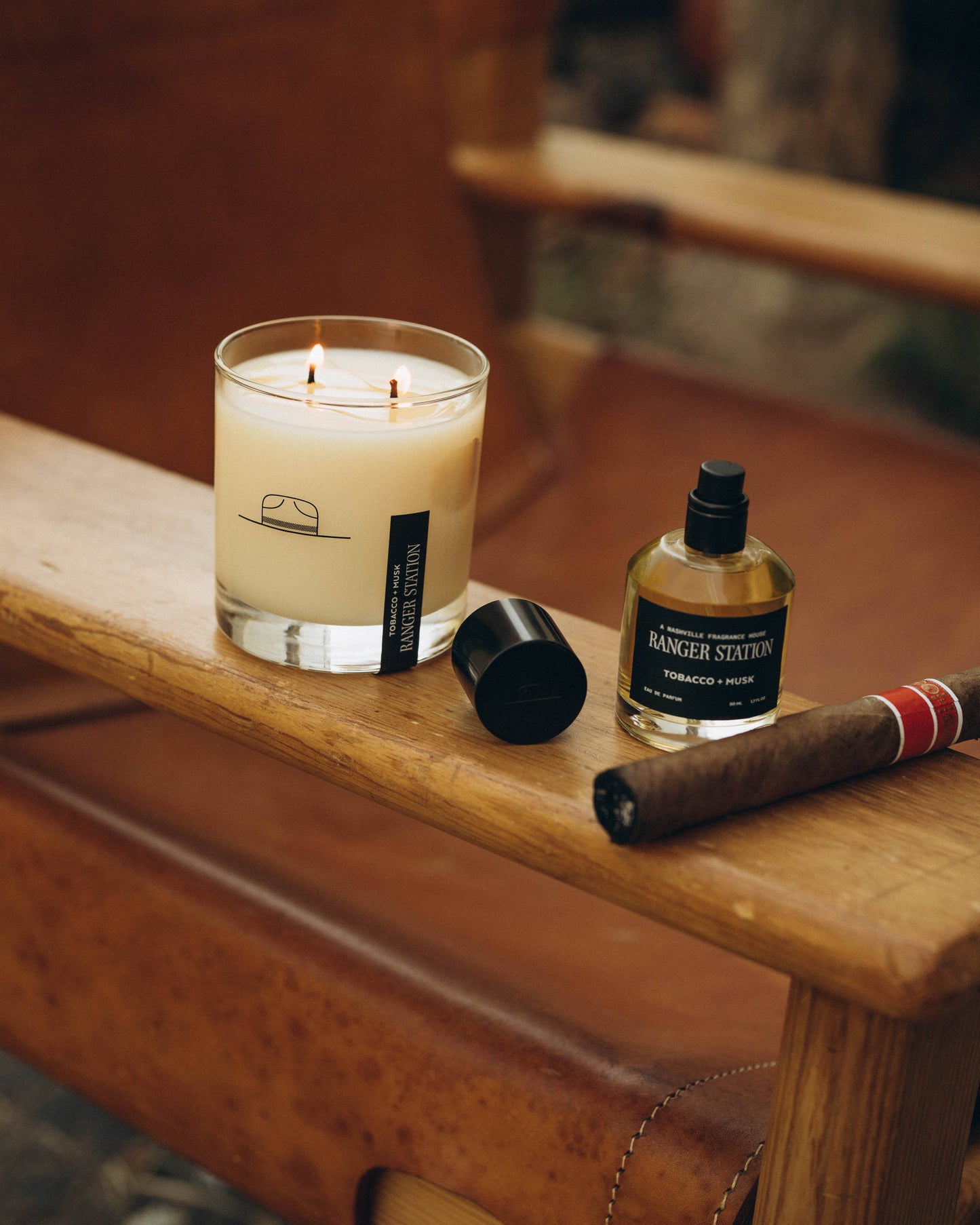 Ranger Station Candle | Tobacco + Musk