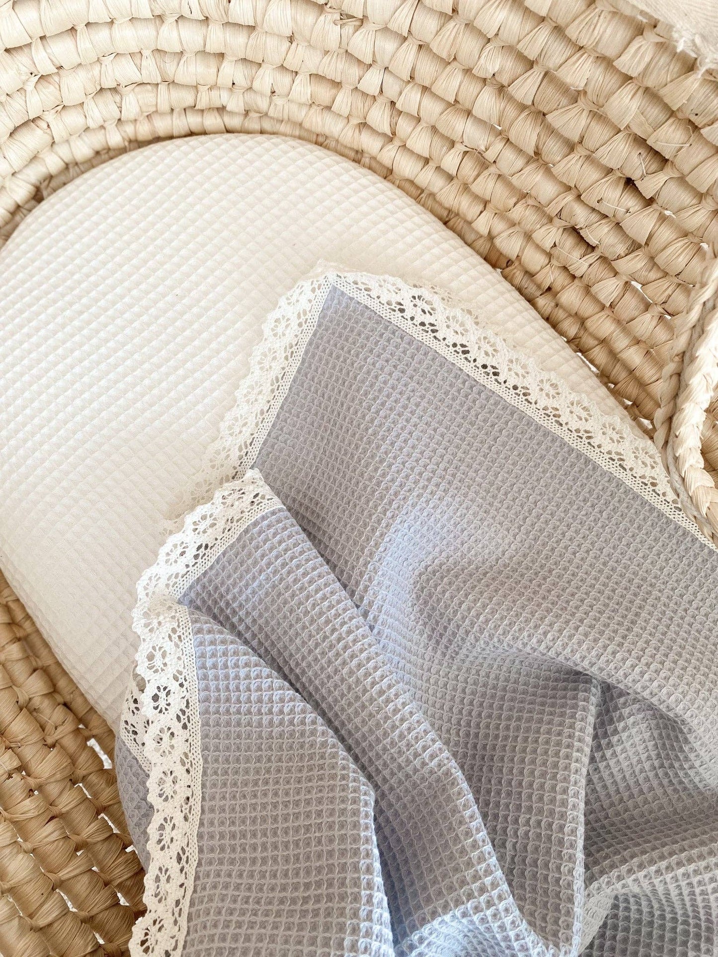 Baby swaddle | Soft Waffle | Petal