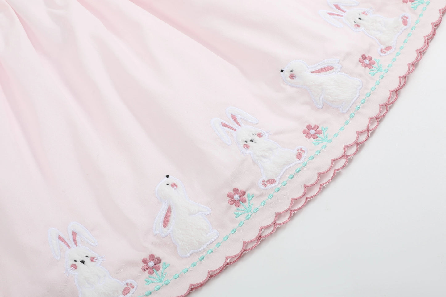 Pink Fuzzy Bunnies Dress