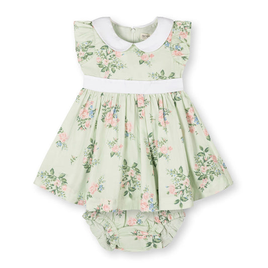 Organic Peter Pan Collar Party Dress | Chateau Floral