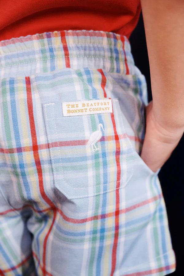 Sheffield Shorts | Kensington Court Plaid