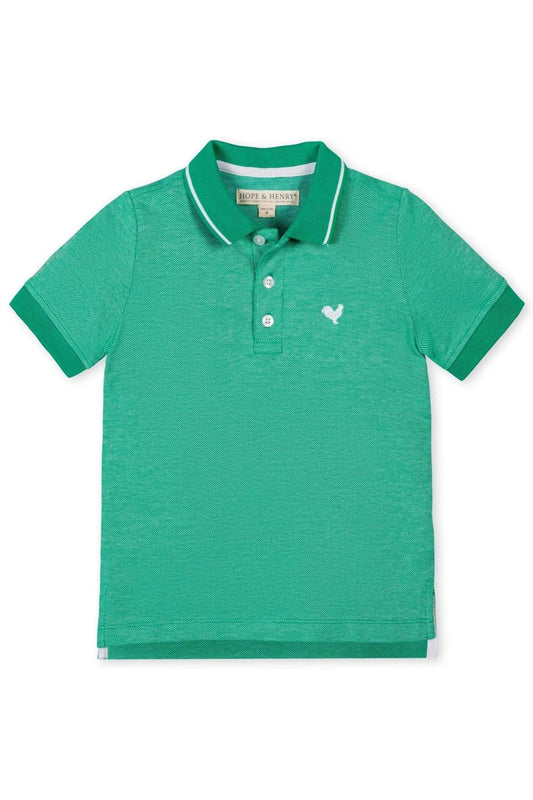 Organic Pique Polo | Kelly Green