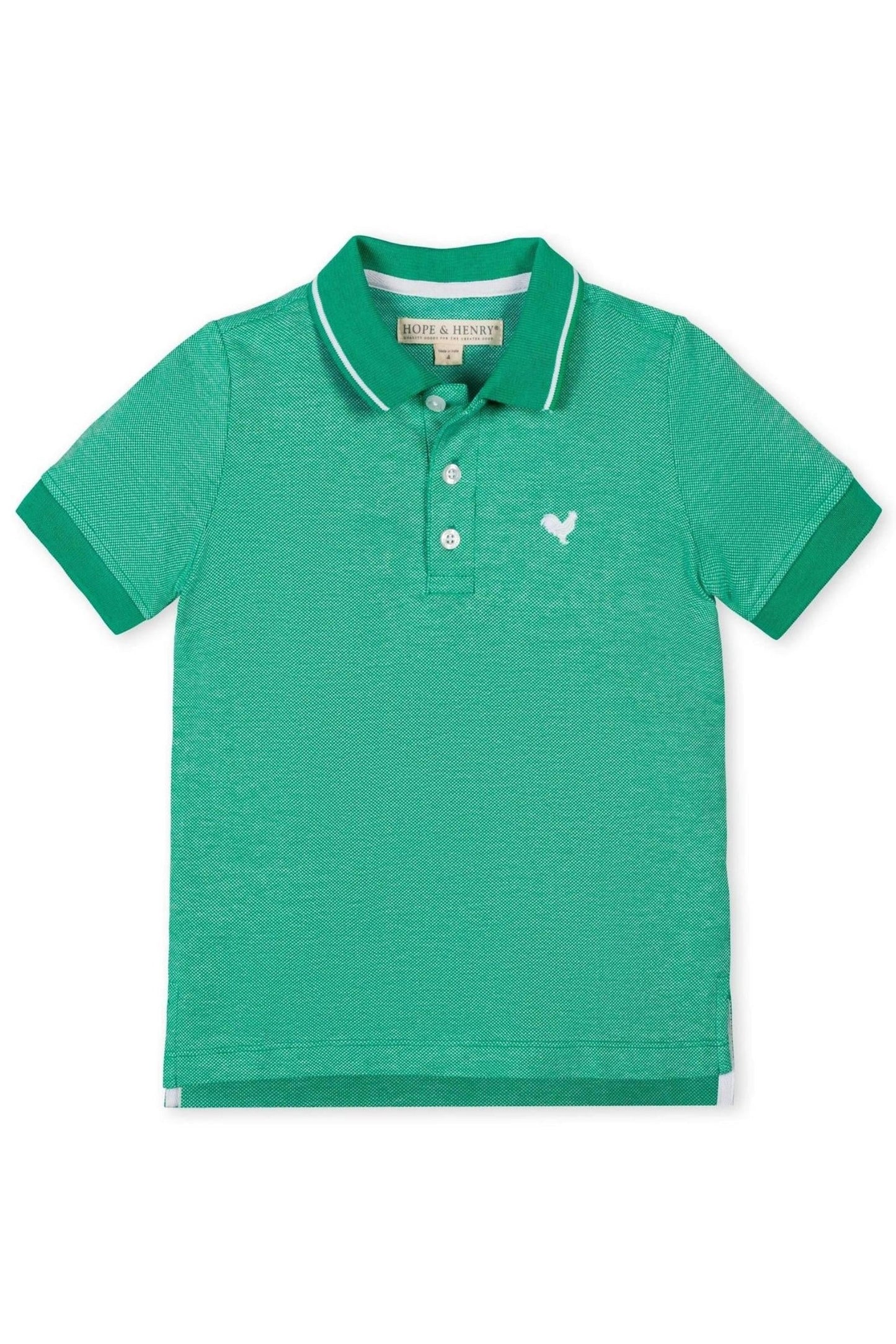 Organic Pique Polo | Kelly Green