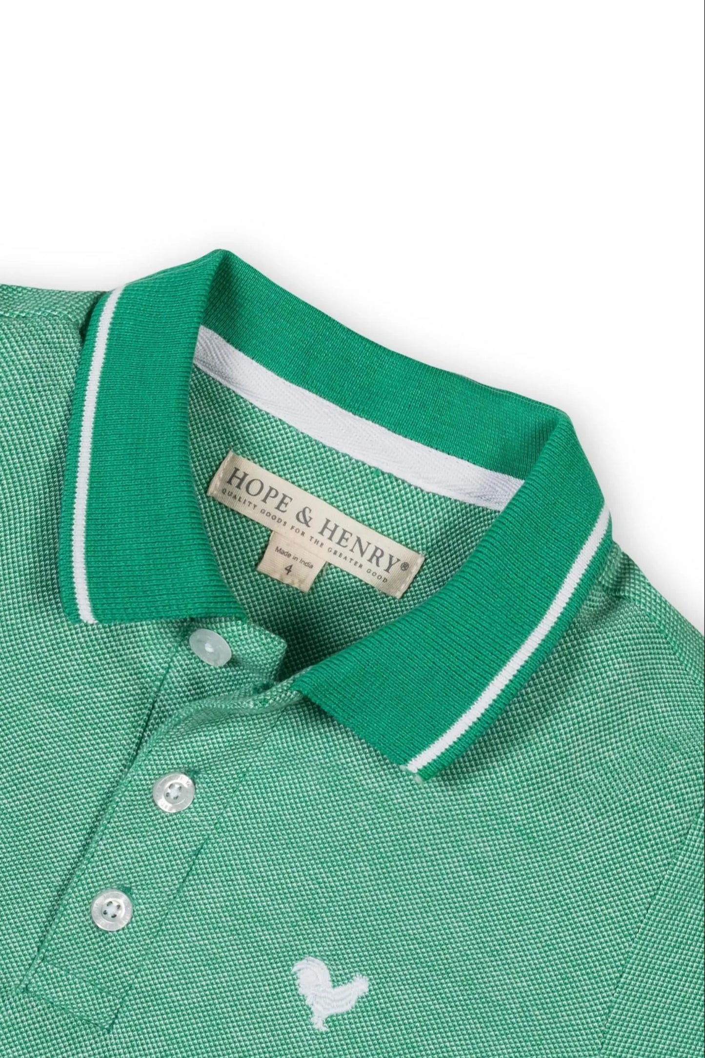 Organic Pique Polo | Kelly Green