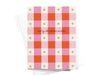 Merry Christmas Wishes Gingham Greeting Card