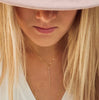 Modern Cross Necklace | 14kt Gold Filled