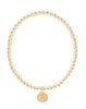 ecollegiate Classic Gold 3mm Bracelet | UGA Disc | 2 sizes