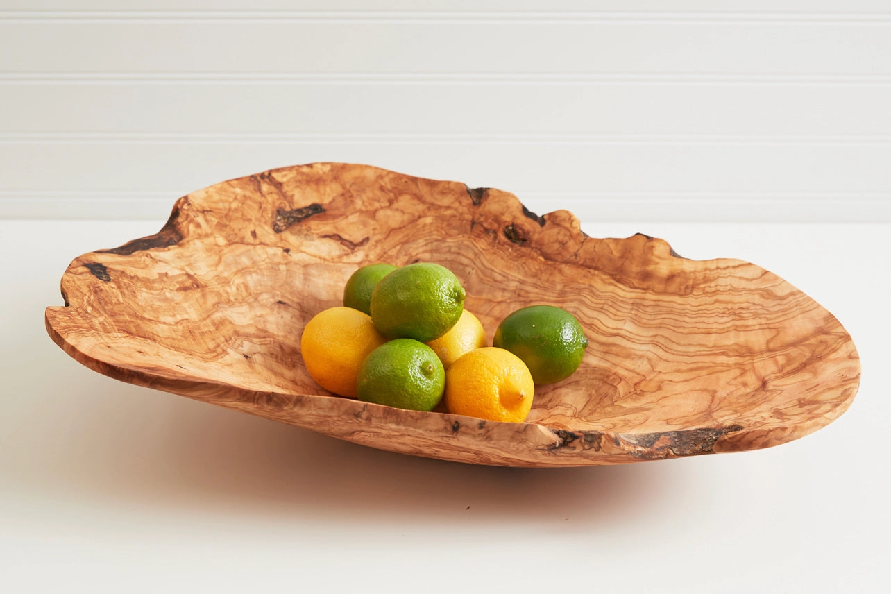 Italian Olivewood Root Bowl