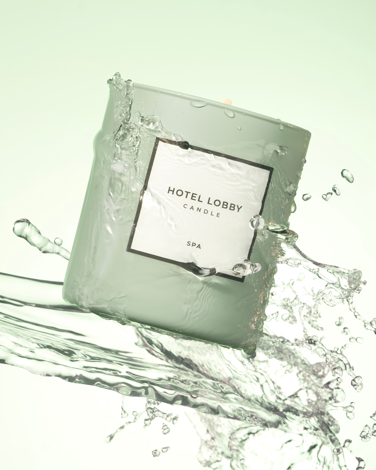 Hotel Lobby Spa | Relaxing Eucalyptus Luxury Soy Candle | 9.75 oz