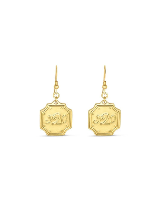 Ephesians 3:20 | French Hook Earring | Original Pendant