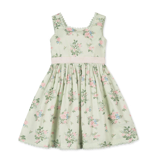 Organic Sleeveless Sateen Party Dress | Chateau Floral
