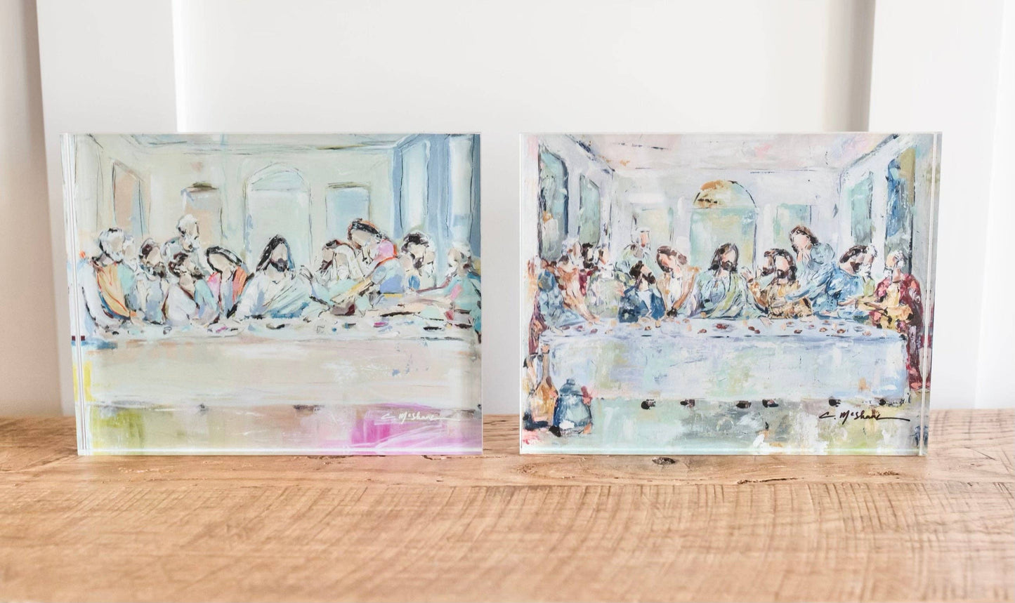 "Legacy Meal I" Acrylic Shelfie