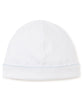 New Kissy Dots Print Hat | White/Blue Dot
