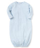 New Kissy Dots Print Converter Gown | Blue/White Dot