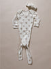 Floral Knotted Gown + Bow