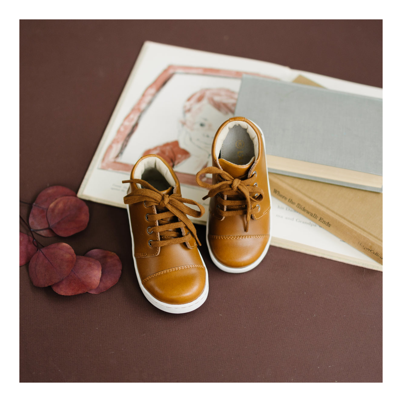 Evan Mid-Top Sneaker | Camel